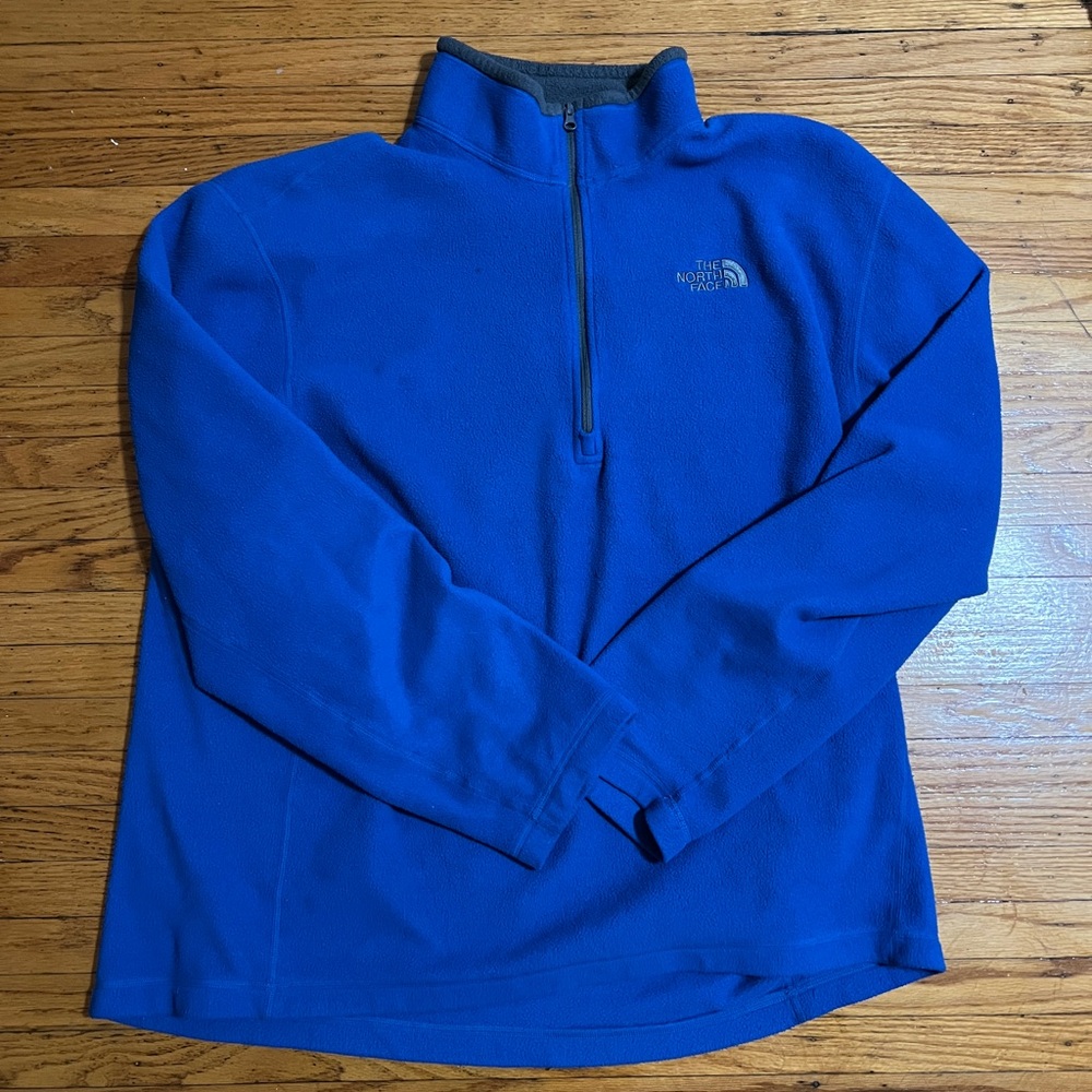 Men’s Northface quarter zip fleece